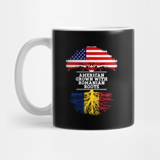 American Grown With Romanian Roots - Gift for Romanian From Romania Mug